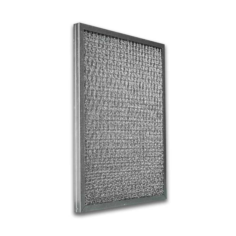 Filtro cella piana sintetica con cornice acciaio zincato spessore 22 mm 400x400 